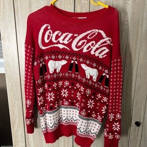 Coca-Cola Christmas Holiday Knit Sweater